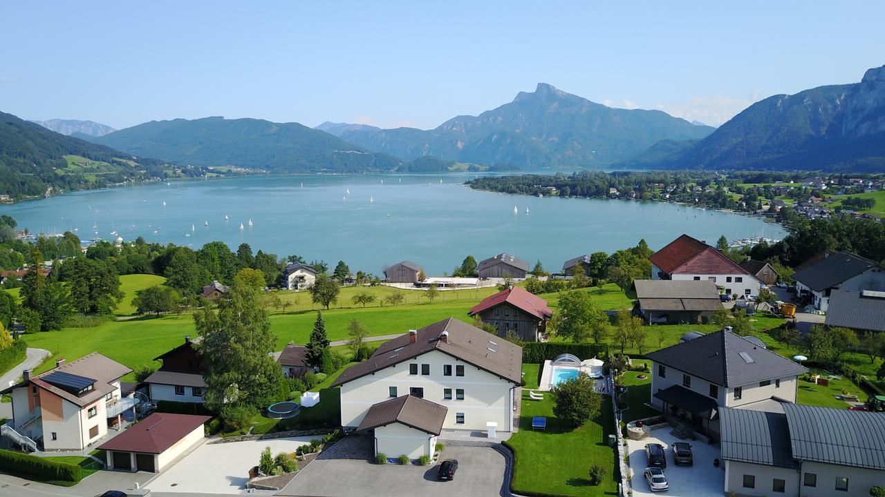 Pension Strobl Мондзее Экстерьер фото